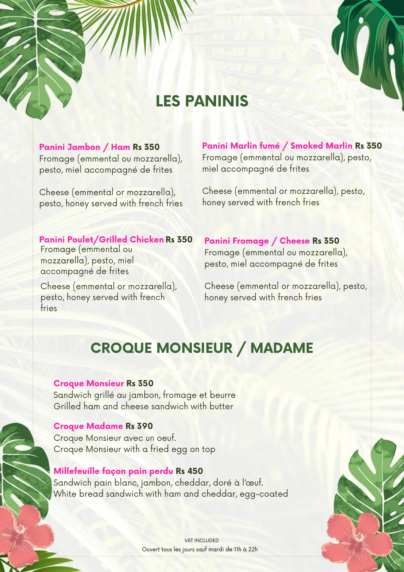 Menu Black Pirates Resto Pub page 4