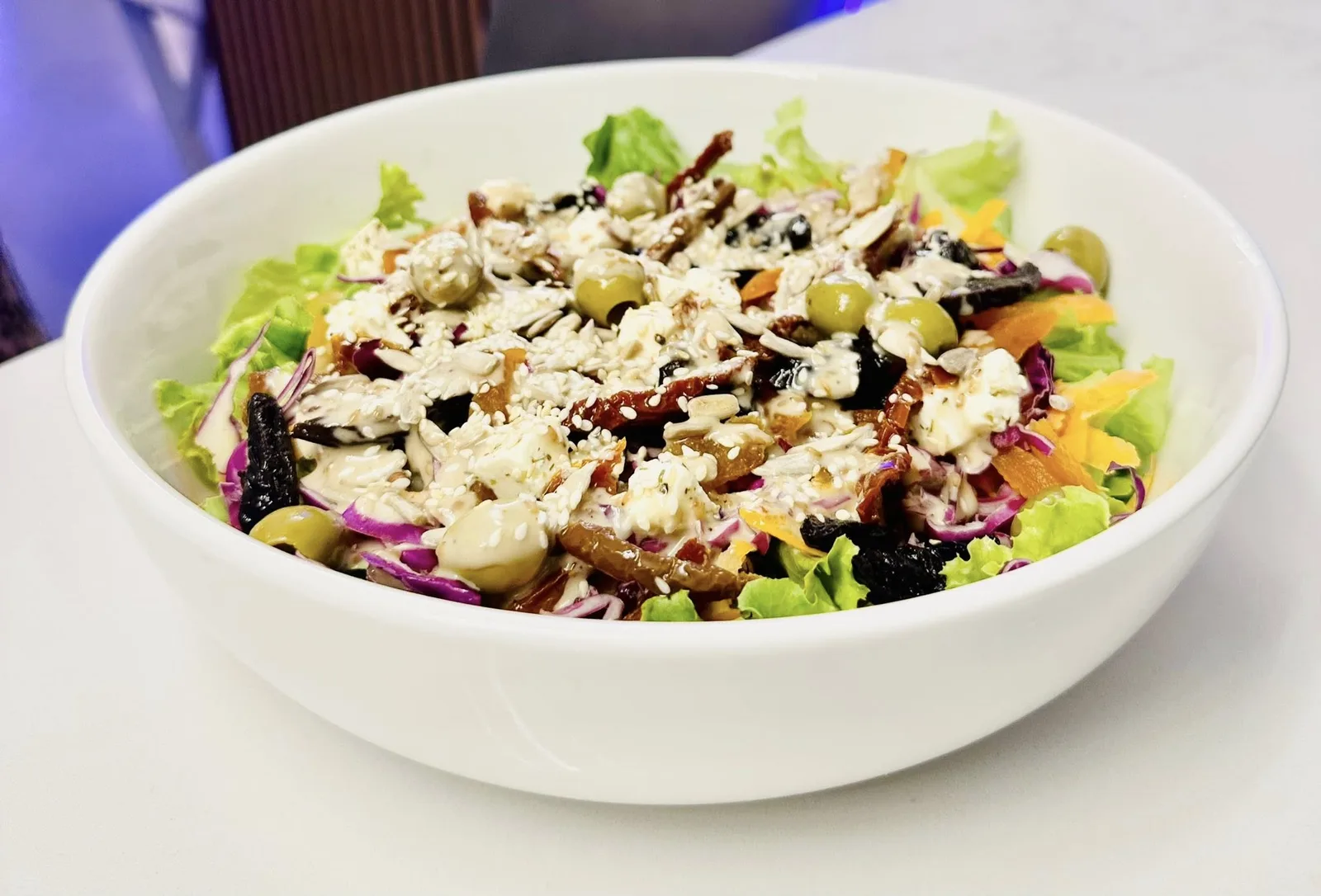 Salade du menu Black Pirates